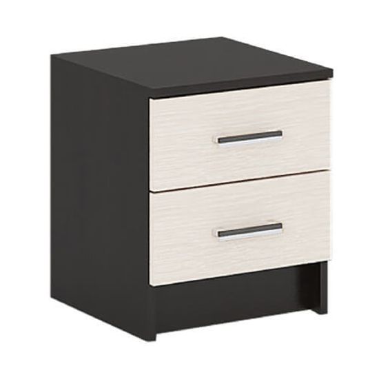 ГАРМОНИЯ ТБ 601 тумба прикроватнаяфасад БЕЛФОРТ/корпус ВЕНГЕ