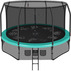 Батут clear fit familyhop 14ft
