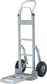 Тележка грузовая с откидной полкой СТЕЛЛА-ТЕХНИК FW-88А алюминий, грузоподъемность 200/250 кг