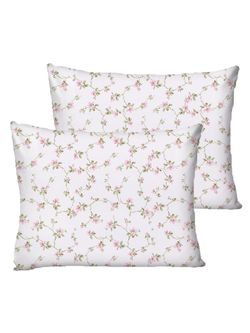 Постельное белье Сказка "Весенние цветы" евро Наволочка 50х70 см 2 шт Простынь на резинке 180х200 см Пододеяльник 200х215 см, перкаль