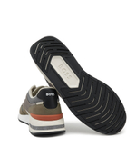 Кроссовки Kurt_Runn_nupf BOSS BLACK - хаки(50498901)