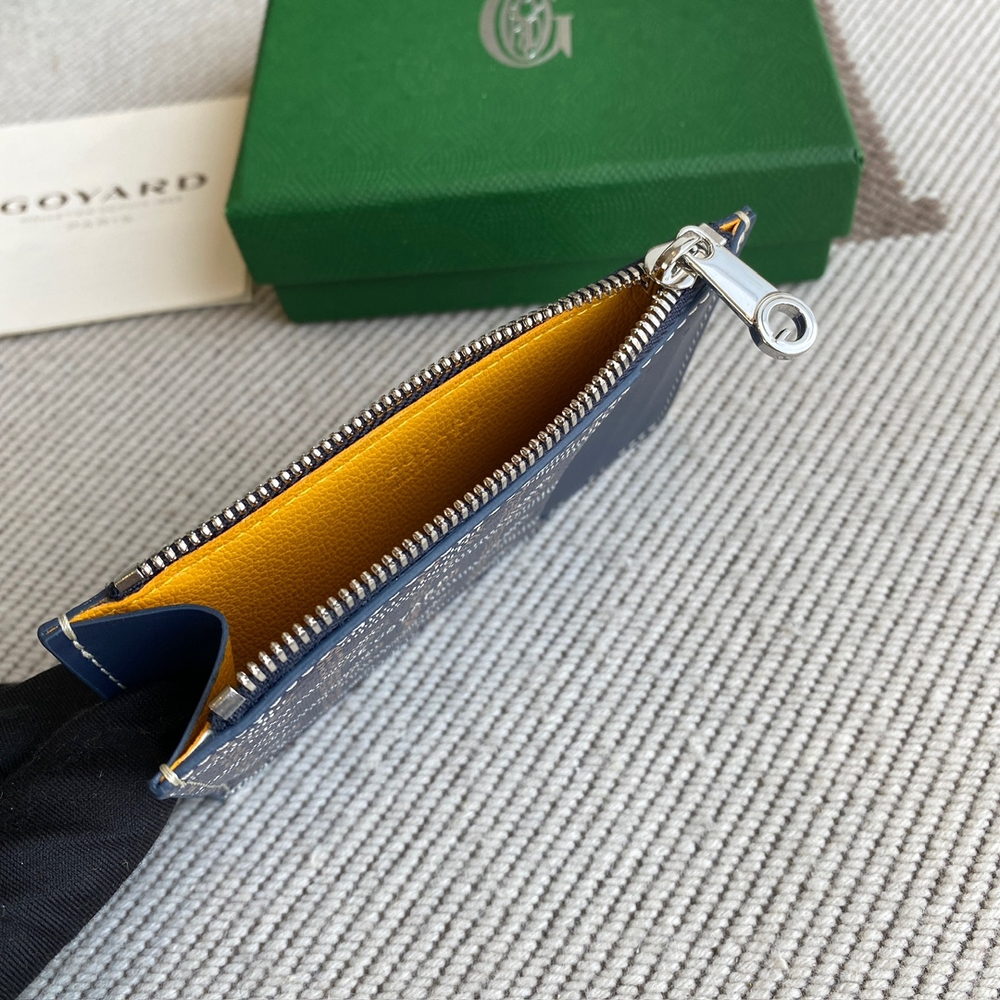 Goyard Bourbon Zipped Card Holder (11 colors)