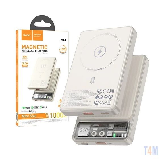 Powerbank Magnetic wireless charging 10000mAh Q18