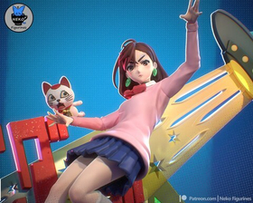 Момо Аясэ Дандадан Momo Ayase Dandadan Фигурка