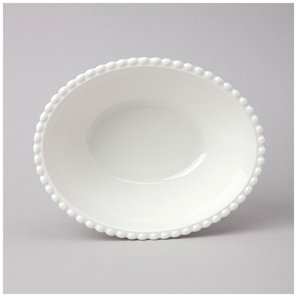 САЛАТНИК ОВАЛЬНЫЙ LEFARD "PEARL" 22*17,5*7,5 СМ 900 МЛ (КОР=12ШТ.)