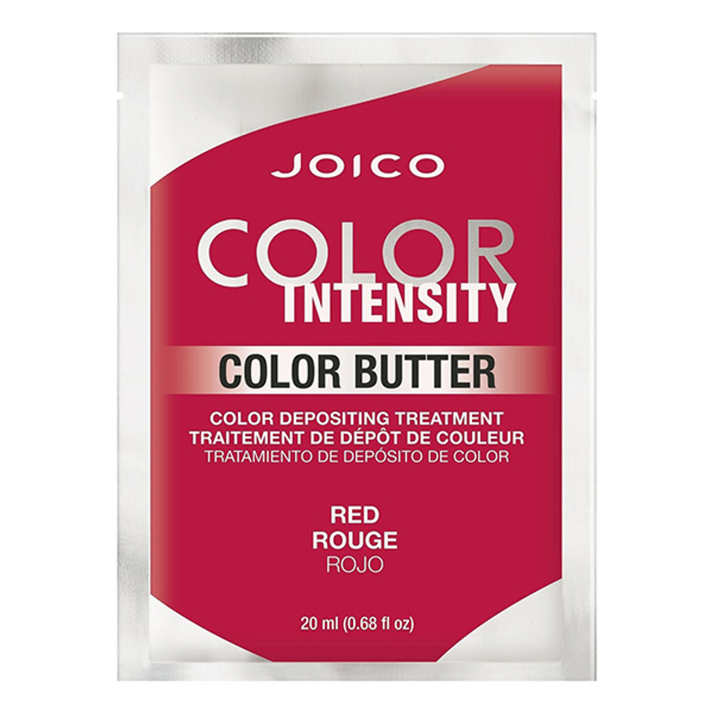 Тонирующая маска с интенсивным красным пигментом Joico Color Intensity Care Butter-Red 20мл