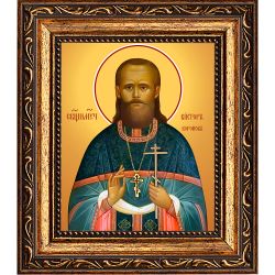 Виктор Воронов священномученик. Икона на холсте.