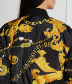 Двухсторонняя куртка бомбер Versace Jeans Couture - черный(75HASD08CQS70)