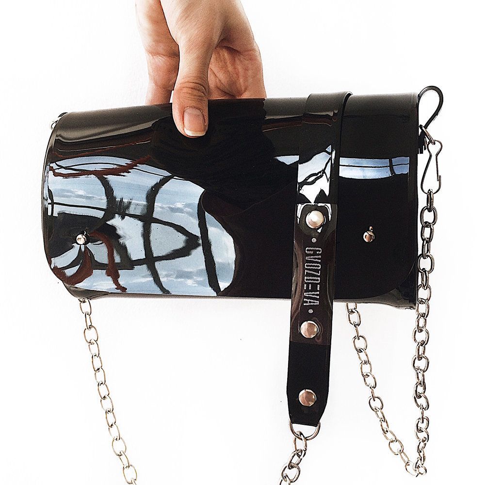 Сумка Цилиндр Черный