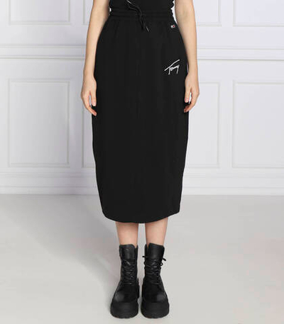 юбка signature Tommy Jeans - черный(DW0DW14418)