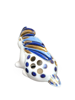 Фарфоровая статуэтка (карандашница) Дикобраз, ЛФЗ