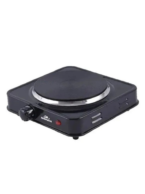 Плитка электрическая (1 конф.) Добрыня DO-2206B черная