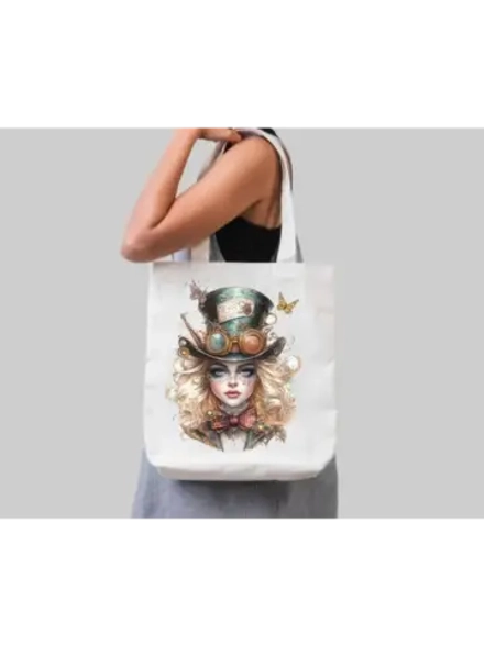 Термотрансфер "Шляпник" 20х18, наклейка на одежду