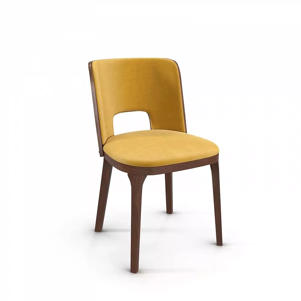 Стул "Lucca-F" с мягкой вставкой в деревянной спинке