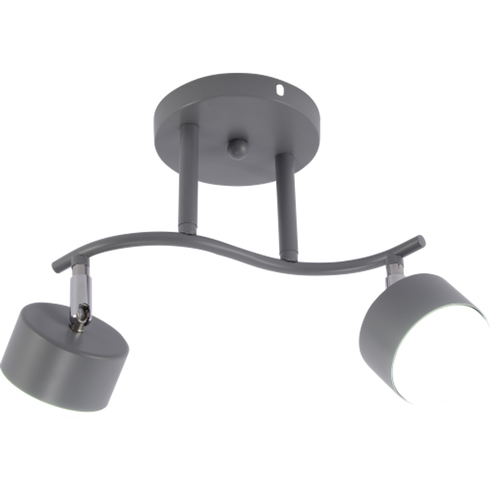 Светильник настенно-потолочный спот Rivoli Vivien 7077-702 2хGX53 15 Вт поворотный | Споты-Подсветки