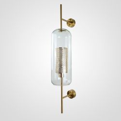 Настенный Светильник Catch Wall Cylinder L78 Brass By Imperiumloft