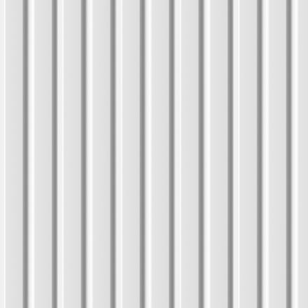 Панель стеновая реечная МДФ Beats Белый, 2700*119*16