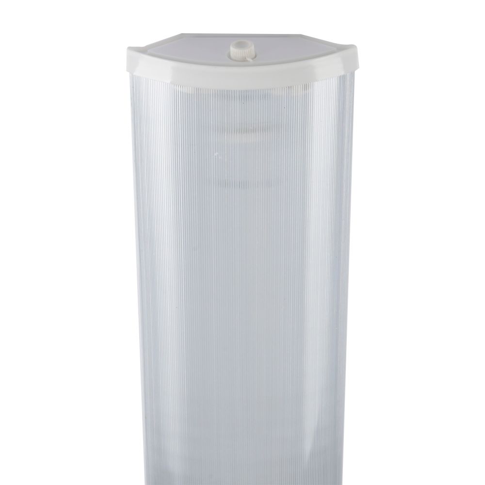 ULO-C40B T8x2-L124 IP40 WHITE Светильник линейный накладной. Без лампы. Цоколь G13. под лампу Т8 ЛПО 2х36. TM Uniel