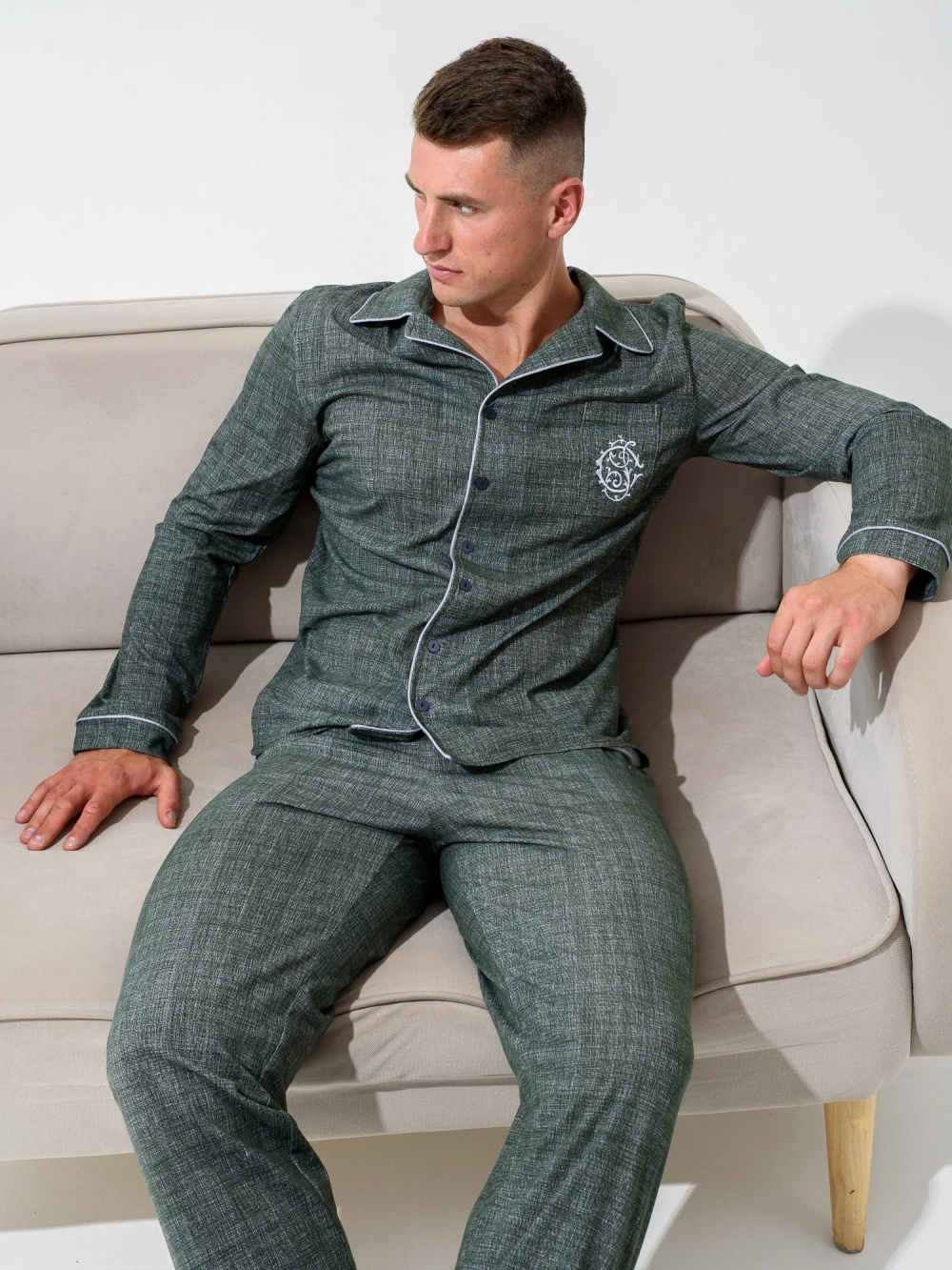 Пижама мужская "Вояж" (классическая)