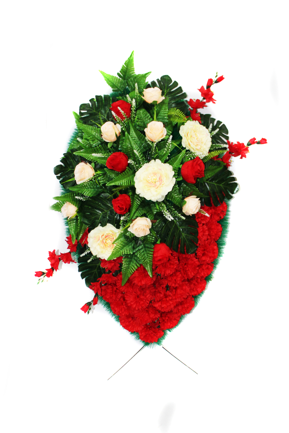 Венок капля с композицией