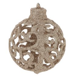 GAEM Набор из 6шт Украшение новогоднее "Шар", D 6 см, L6 W6 H7 см