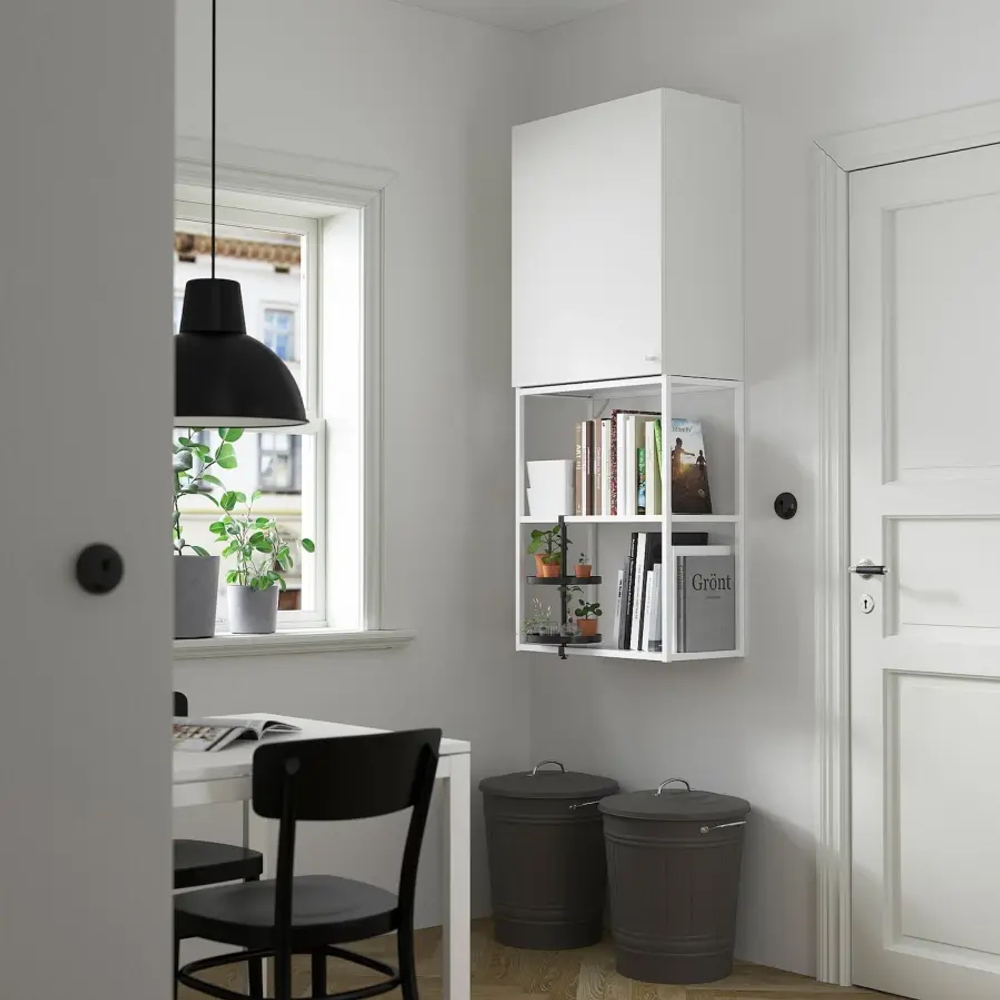 Навесной шкаф - ENHET IKEA/ ЭНХЕТ ИКЕА,   60x32x150 см, белый