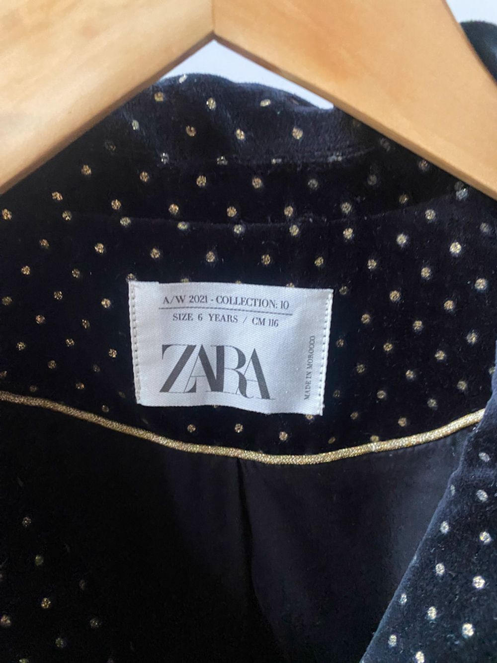 Бархатный жакет Zara, 116