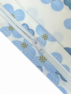 Пододеяльник сатин Milky Garden "Almeria/Almeria (компаньон)" 1,5-спальный на молнии 145x215 см