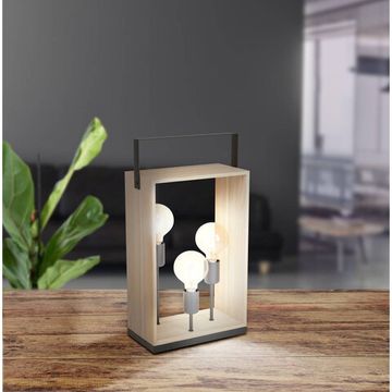 Настольная лампа 3*E27 43416 коричневый/черный FAMBOROUGH Eglo