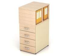 К14 Модерн (М31+М76+М78+М72) Тумба приставная с надстройкой 420х670х1115