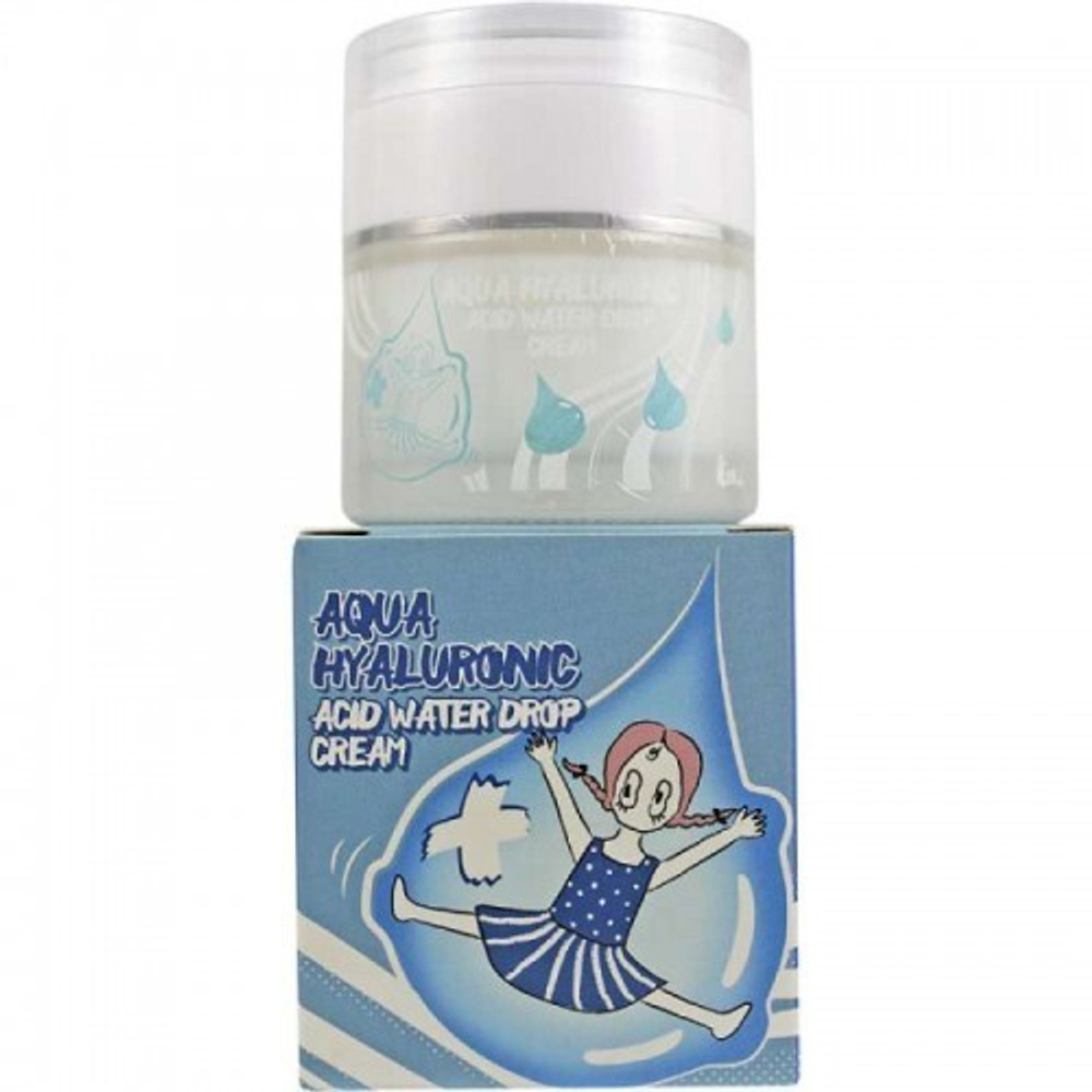 Крем для лица увлажнаяющий с гиалуроновой кислотой Elizavecca Aqua Hyaluronic Acid Water Drop Cream, 50 мл.