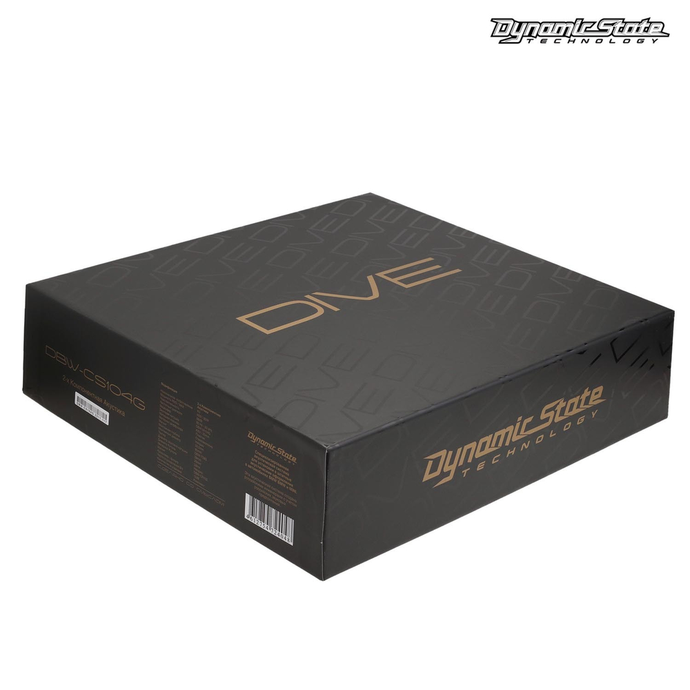 Dynamic State DIVE DBW-CS104G 2-х комп.акустика 10см (4") для штатных мест в автом BMW и MINI
