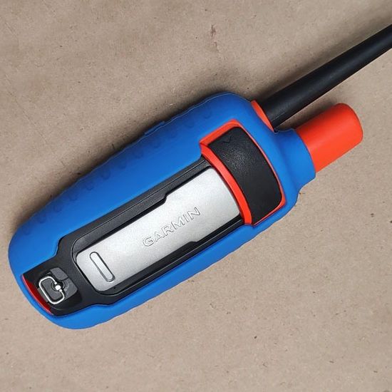 Чехол Garmin Alpha 50 / Astro 320 силикон (синий)