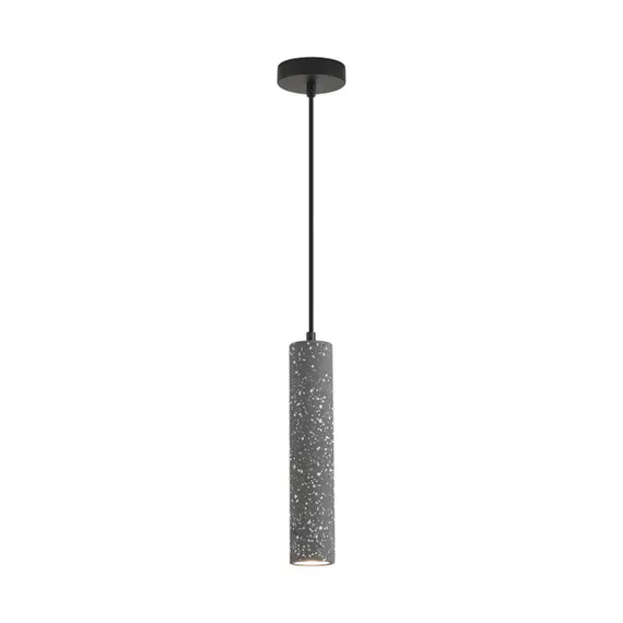 8354/1A SUSPENTIONI черный, металл/цемент Подвес GU10 LED 5W 220V SHAMAREL