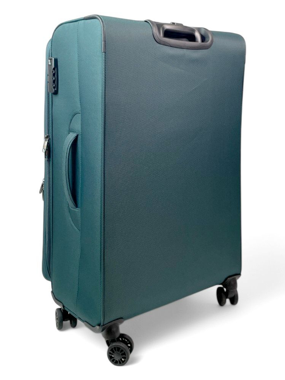 Большой чемодан Mironpan 50129, Бирюзовый, L