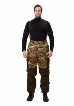 Костюм зимний Горка мультикам (вставки олива)