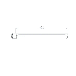Экран матовый для KLUS-POWER-W50-F (Arlight, Пластик) 028933
