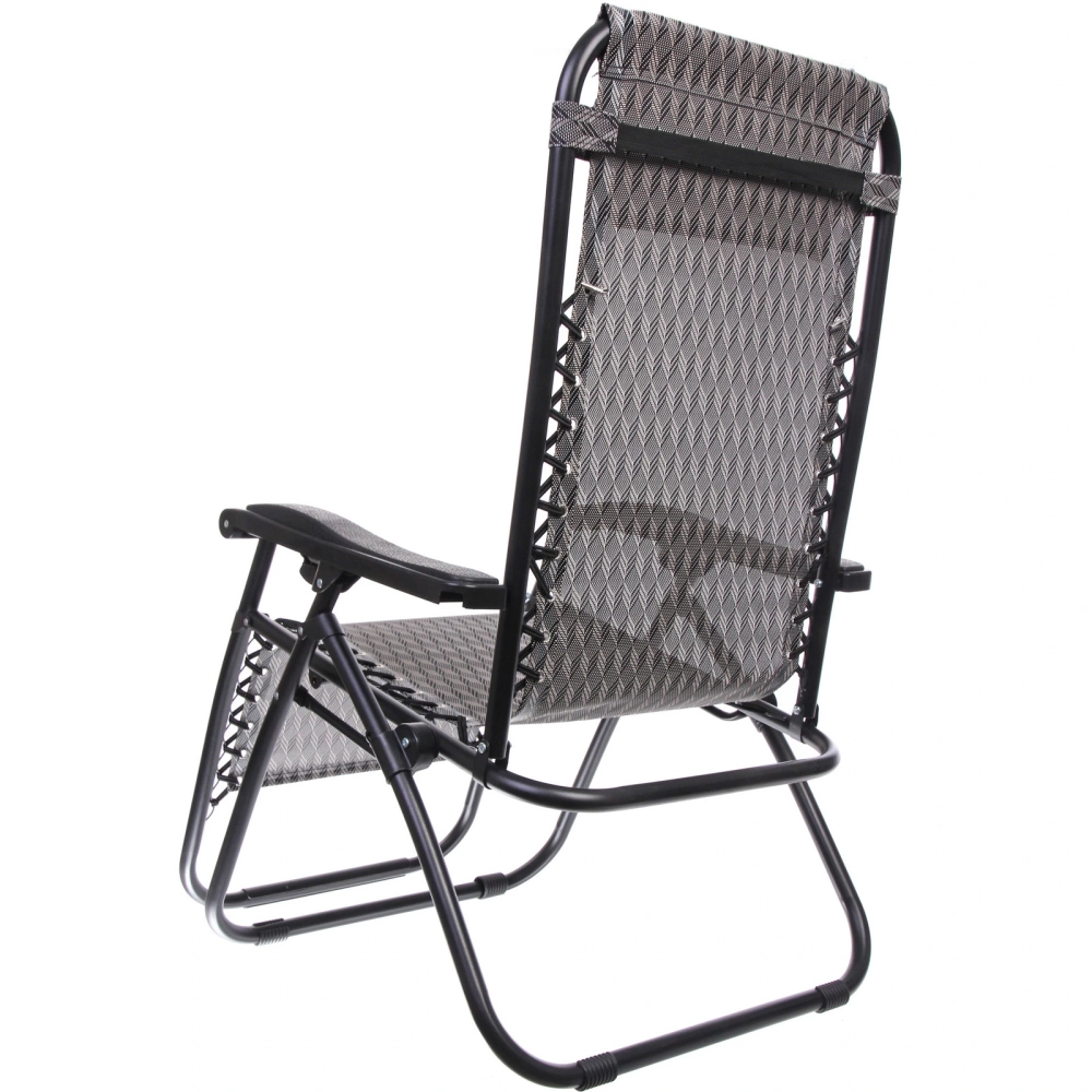 Шезлонг-кресло «Уют»,177*64*113 см с подголовником, 2 положения, соты