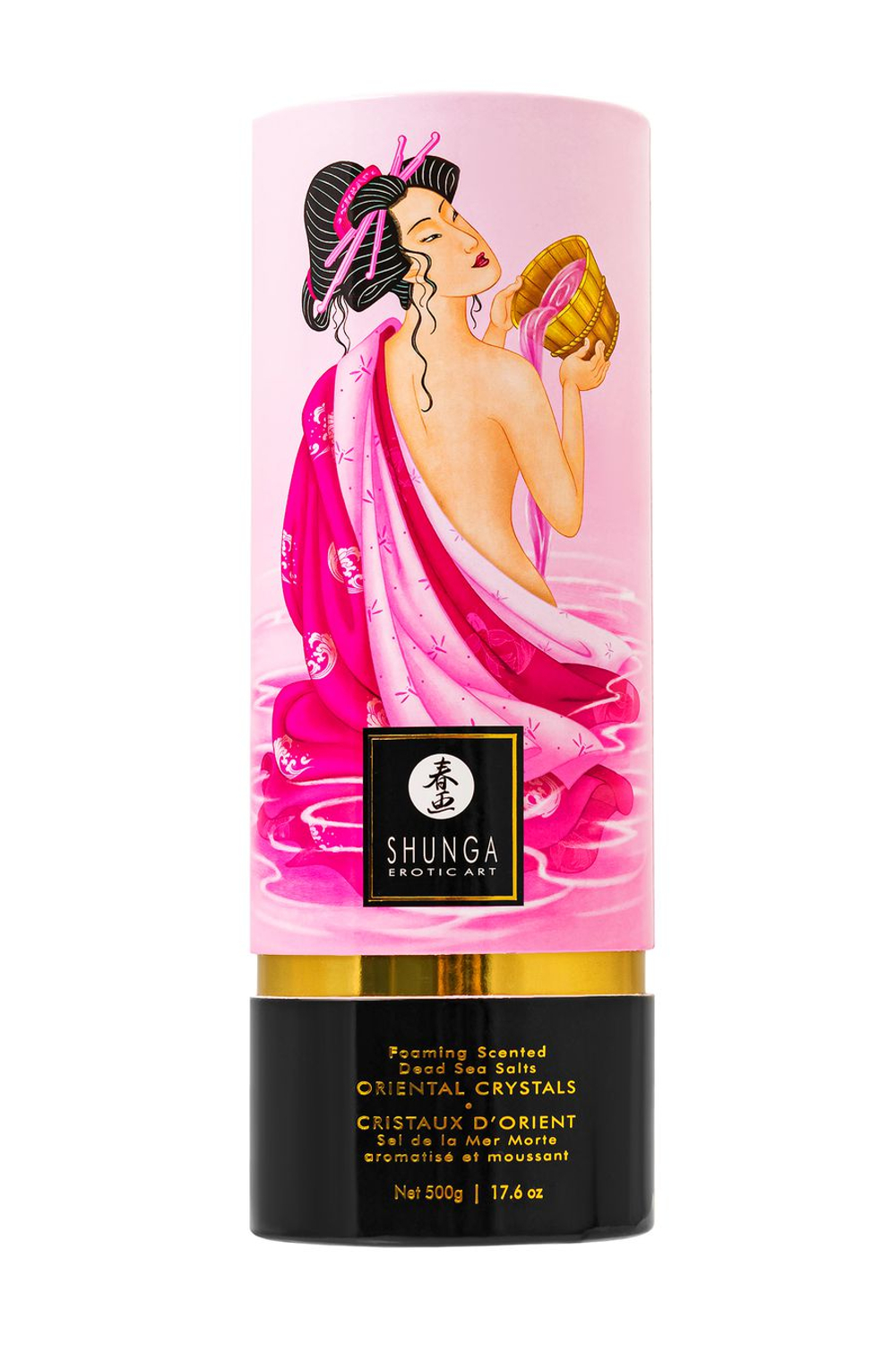 Shunga Oriental Crystals - Соль мёртвого моря для ванны “Лепесток розы”