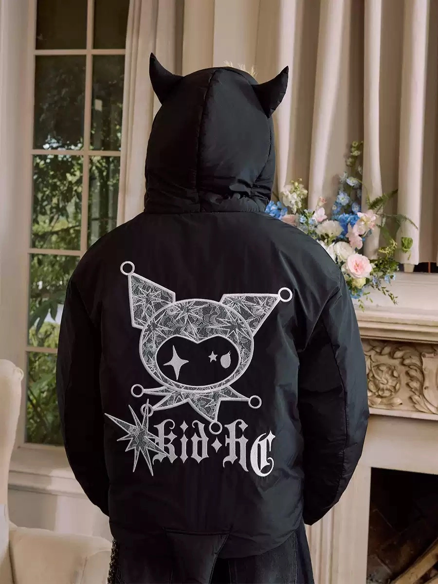 Куртка HARSHandCRUEL x SANRIO "Kuromi" Devil Horns Jacket