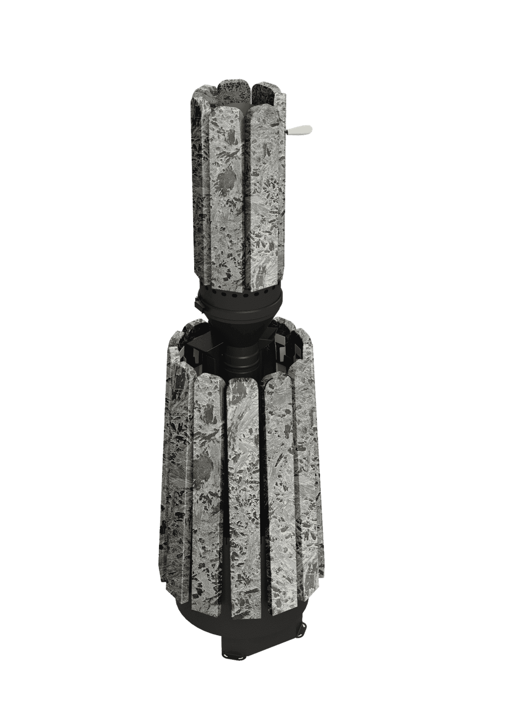 Дымоход-конвектор Grill'D Stone (D115/250) (Серпентинит)