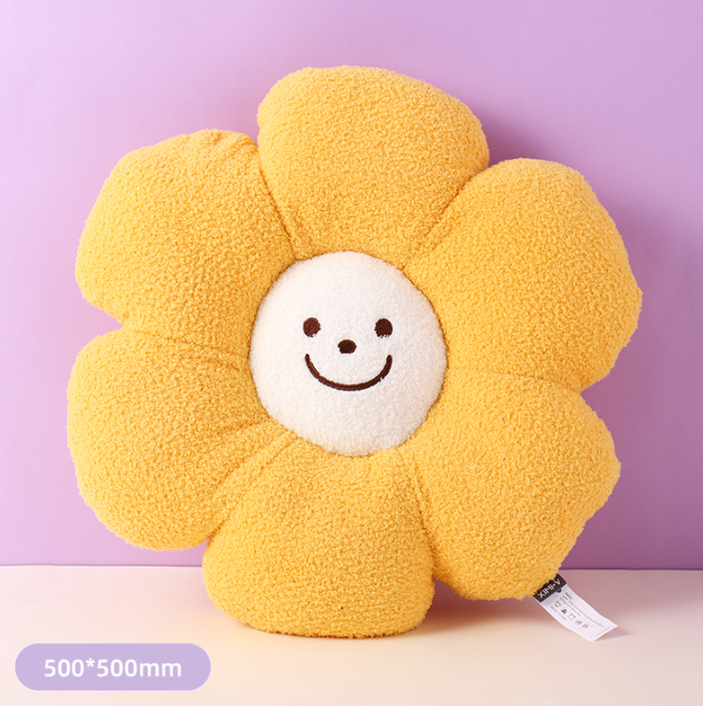 Мягкая подушка &quot;Smiley Face Sunflower&quot;