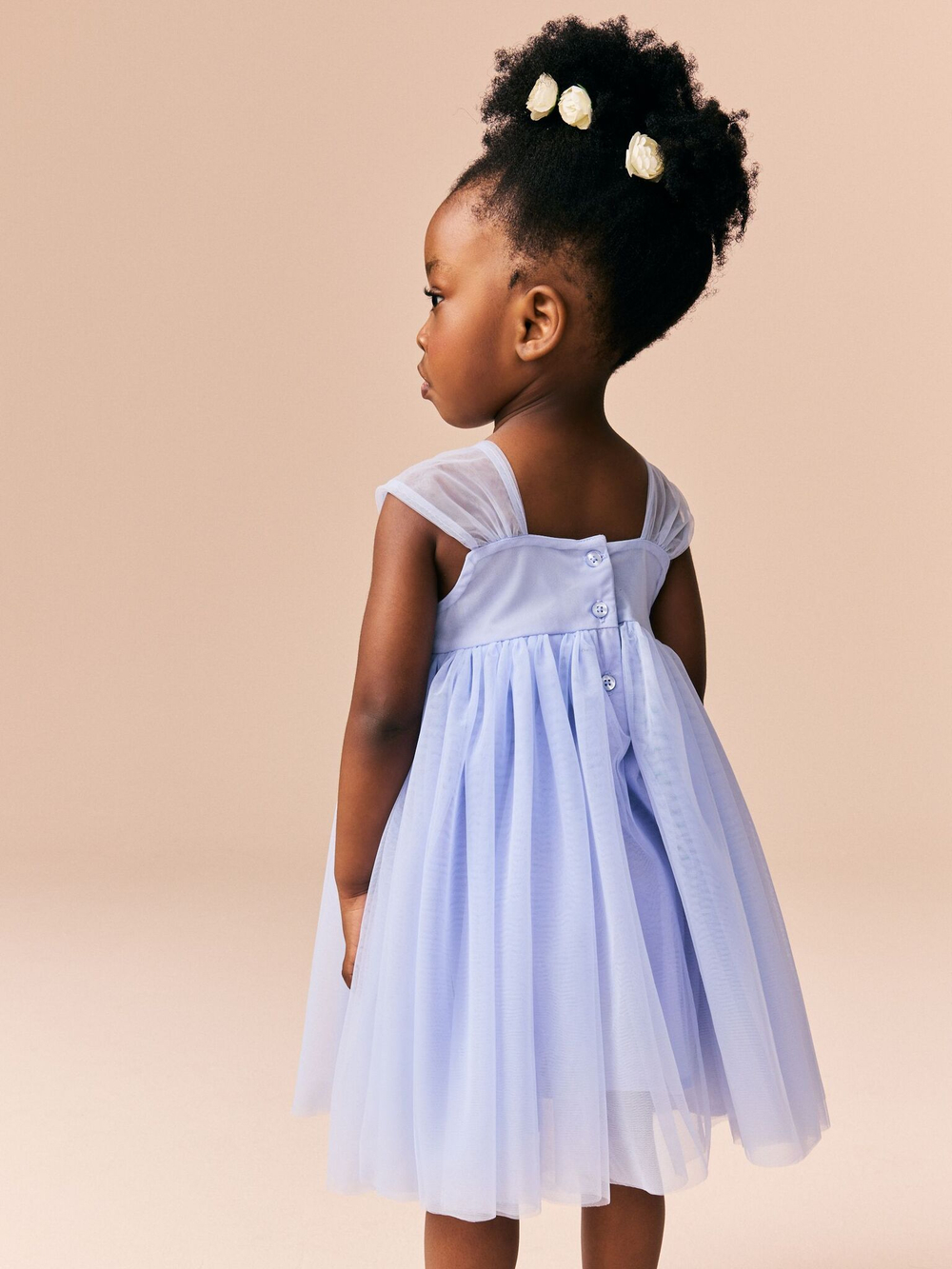 Платье для девочки Next E54-785, Голубой