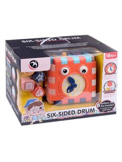 Куб развивающий (Умный час) свет, звук, в коробке.Размеры упаковки: 22x35x24см (BM1001)