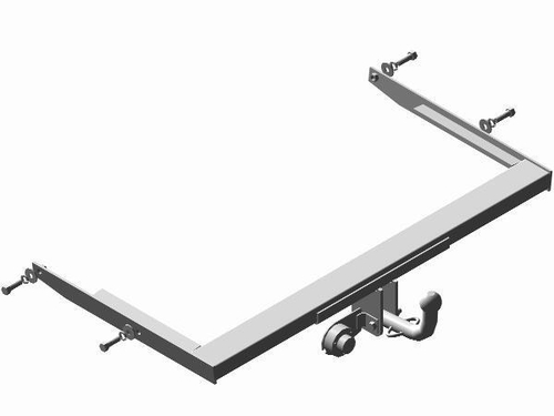 Фаркоп Ford Focus 2 седан 2005-2011, условно-съемный,(без электрики) Трейлер.6012