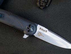 Складной нож Biker Z VG-10 (Cryo) StoneWash Black G10