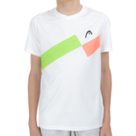 ОДЕЖДА ДЛЯ ТЕННИСА Мальчики, Футболка HEAD TOPSPIN T SHIRT Boy .