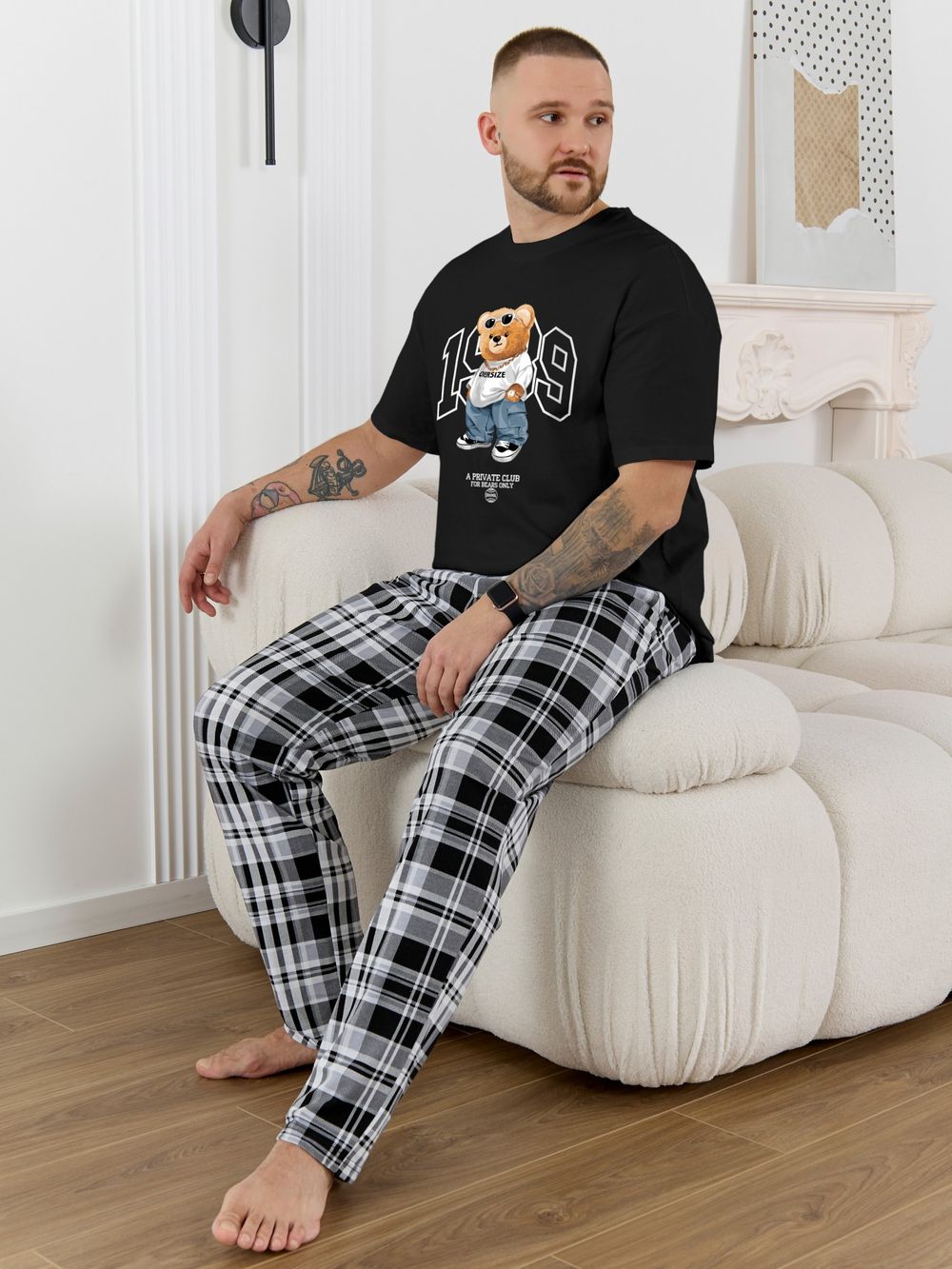 Костюм мужской Мишель-6 Виотекс ЧЁРНЫЙ