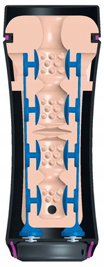 Мастурбатор Mystym Opus E Anal c электростимуляцией (Цвет: черный)