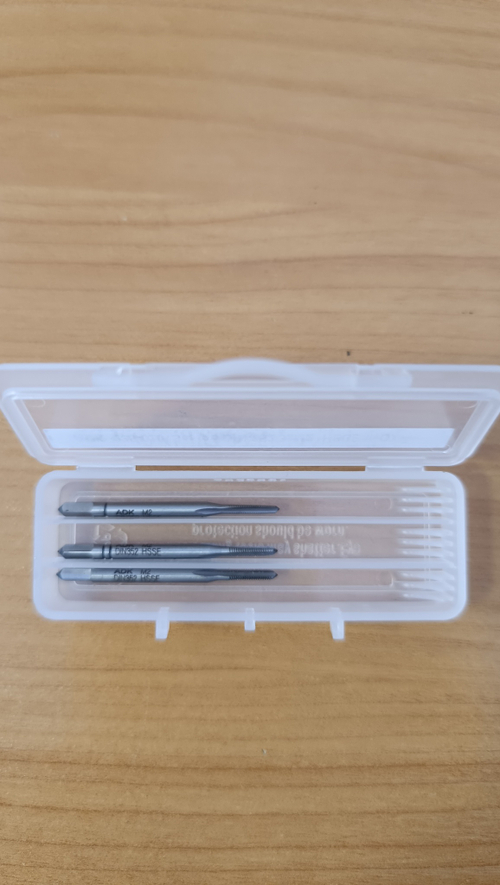 Метчик ручной компл. DIN-352/3 М2,5 HSSE INOX ADK235-025